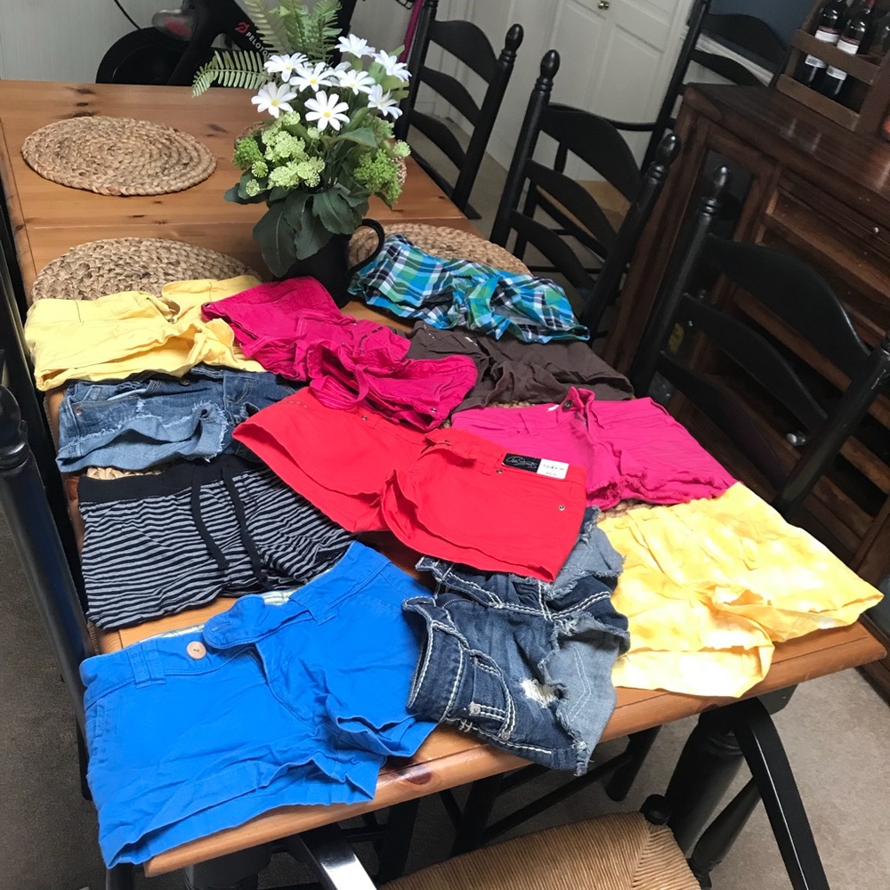 Shorts. Pink, Roxy, OP, Bullhead, Mossimo, Arden B